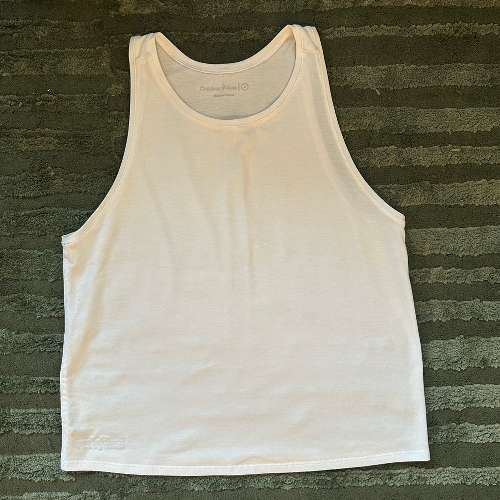 Outdoor Voices Tank Top in White